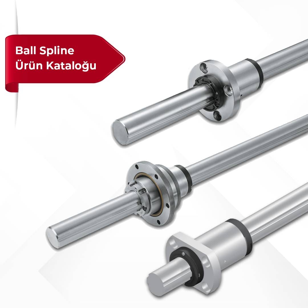 Kamalı-Vidalı Lineer Kılavuzlama