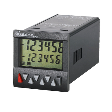 48×24 mm DIN Muhafazalı LCD Ön Ayarlı Sayaç