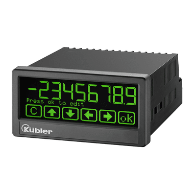 96×48 mm DIN Enclosed LCD Multifunction Displays